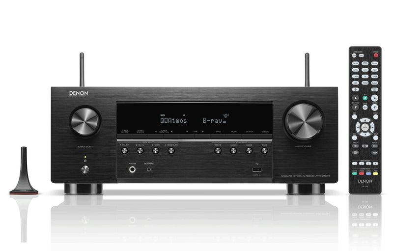 DENON AVR-S970H 8K video & 3D audio 7.2 ch AV Receiver