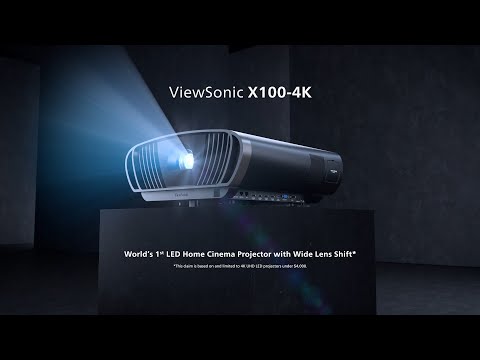 ViewSonic X100 - 4K+ UHD Home Cinema LED Projector
