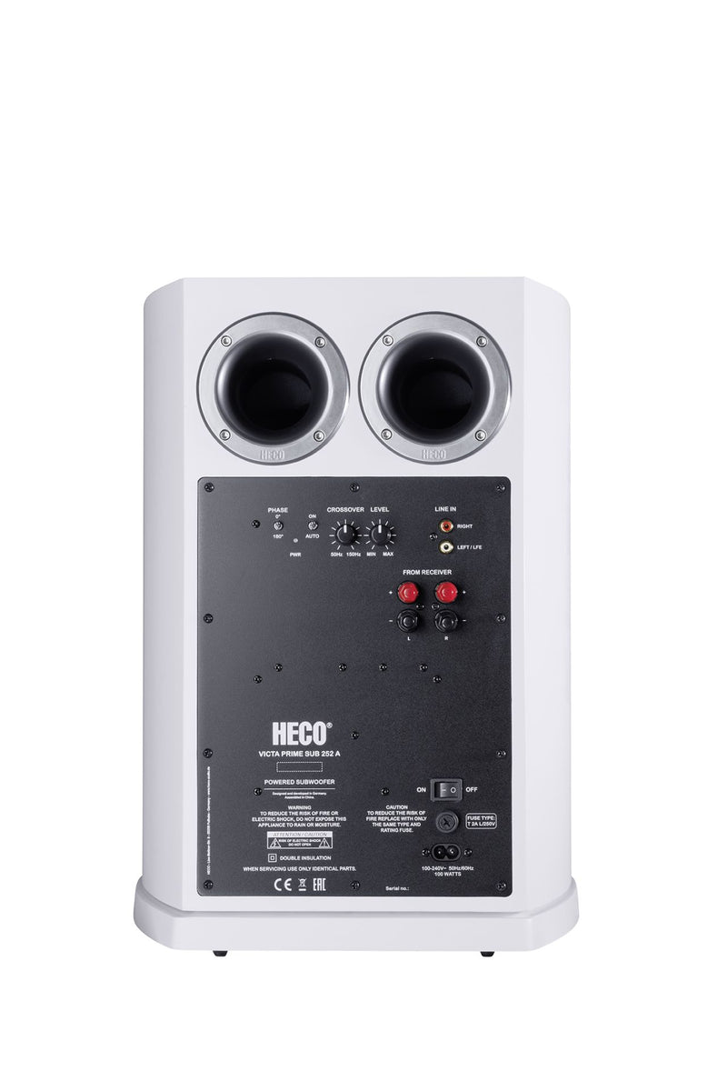 HECO Victa Elite Sub 252 A Active Subwoofer