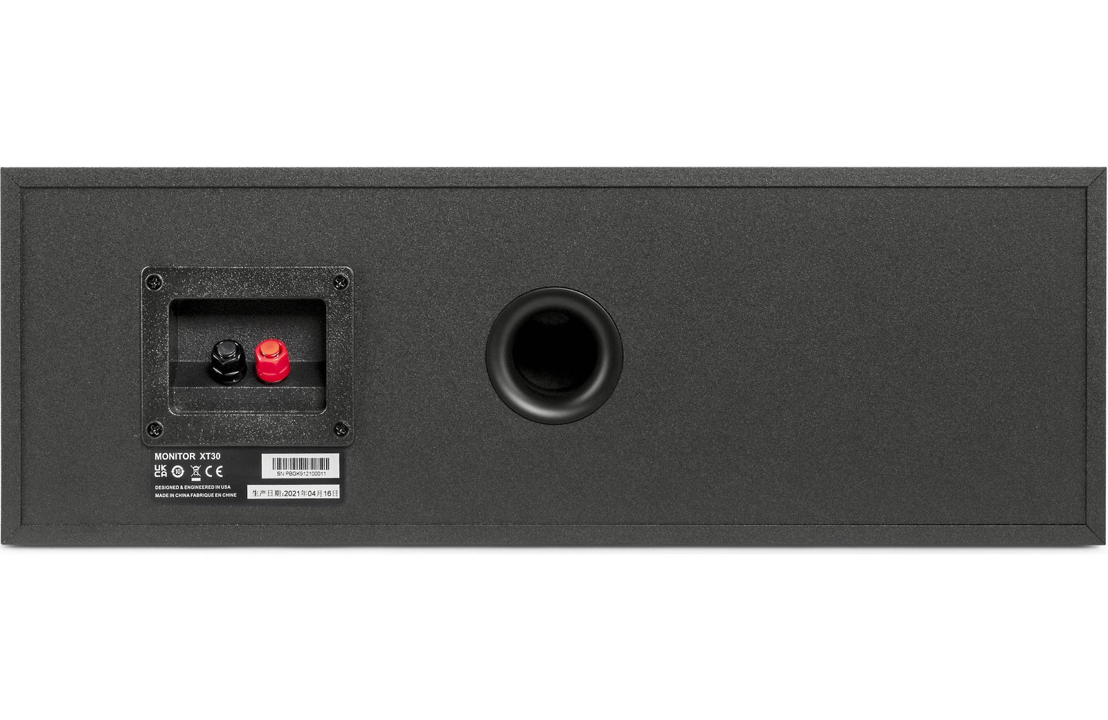 POLK Audio MONITOR XT30 HIGH-RESOLUTION CENTER CHANNEL SPEAKER