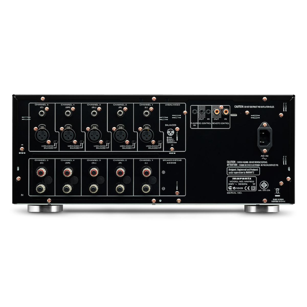 Marantz MM7055 - 5 Channel Power Amplifier Online – Bombay Audio