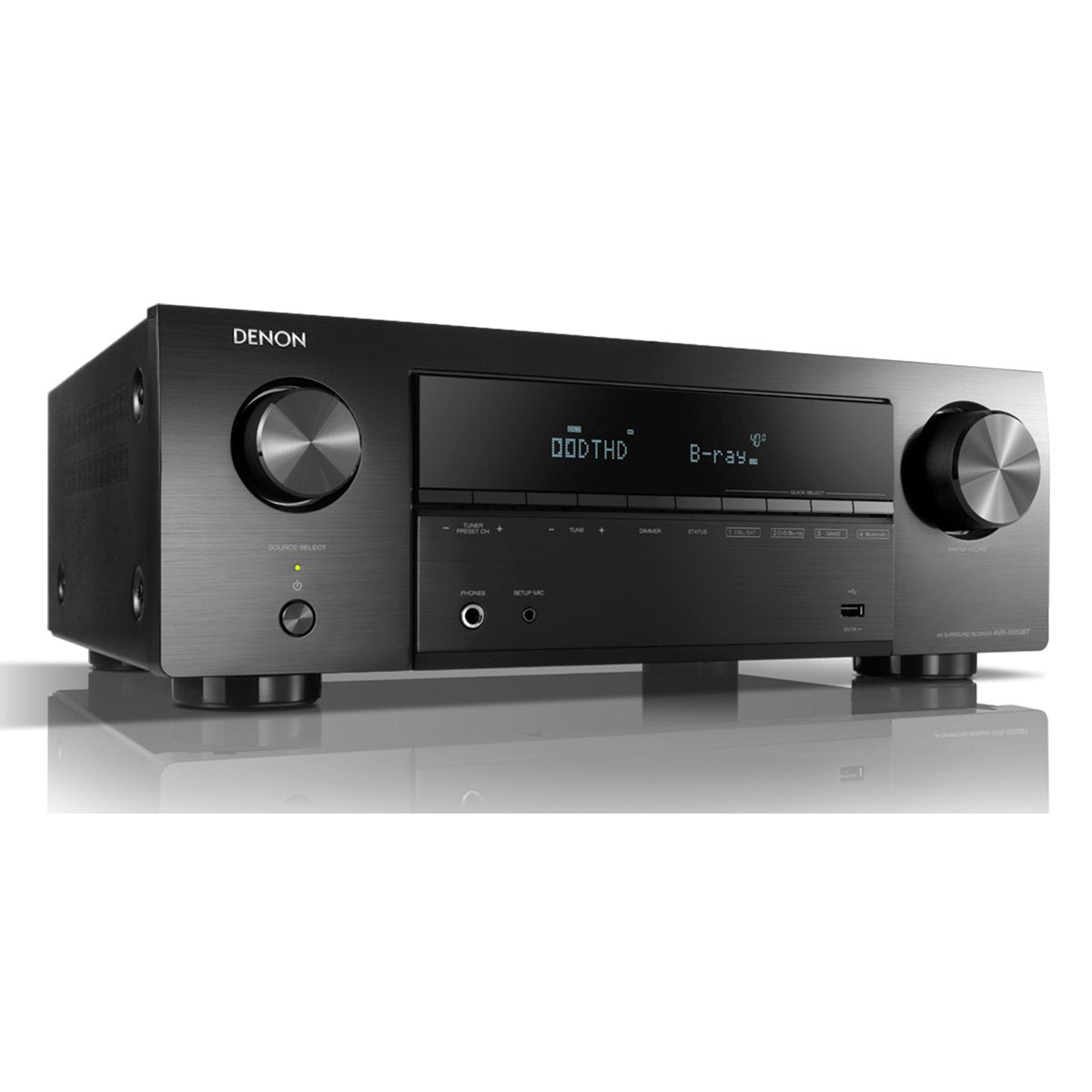 美品】DENON AVR-X550BT 5.2ch AVアンプ 【DENON AVR-X550BT】5.2ch AV